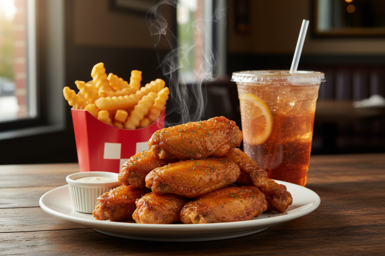 12xChicken Wings + 1xPommes + 1xGetränk Hauptbild