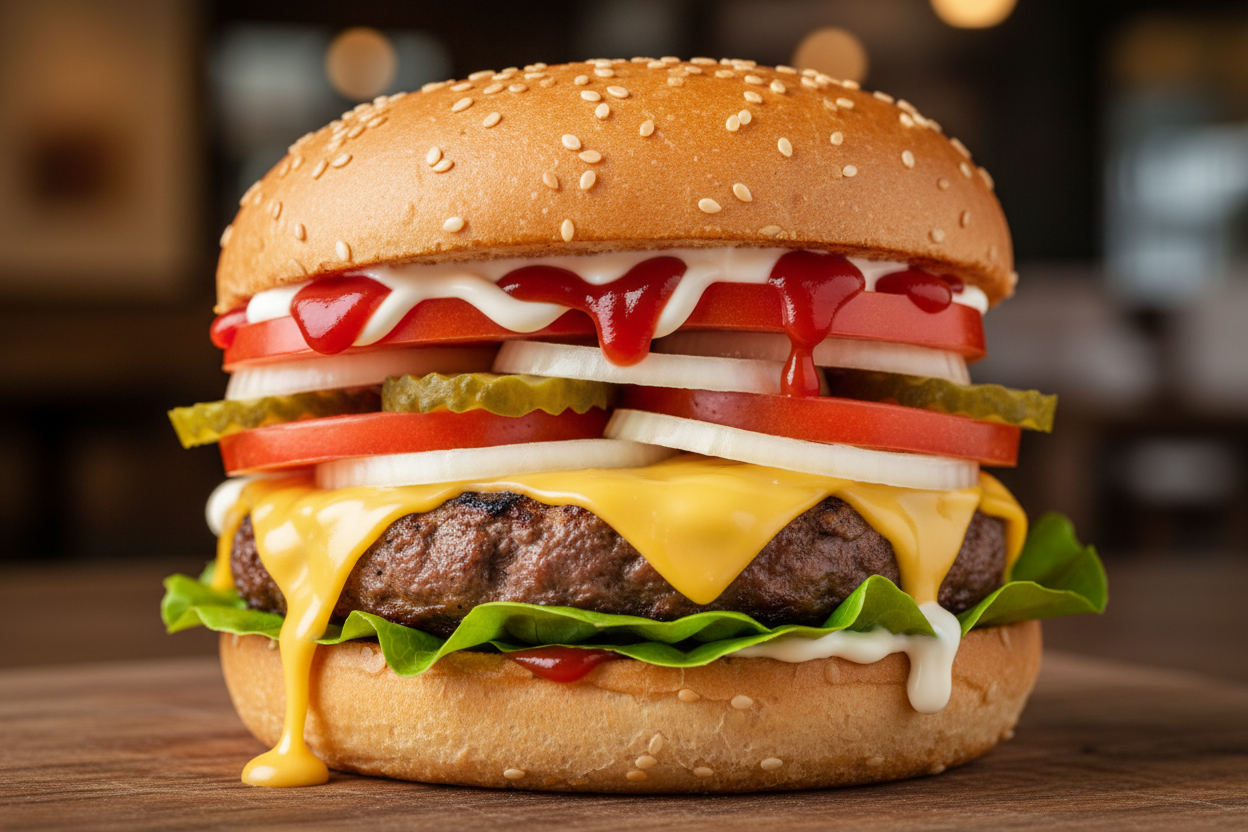 Cheeseburger 125gramm Hauptbild