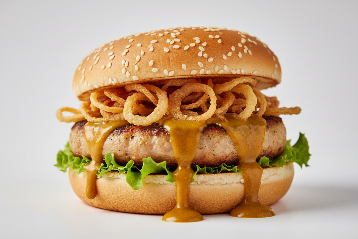 Curry Chicken Burger 125gram Hauptbild