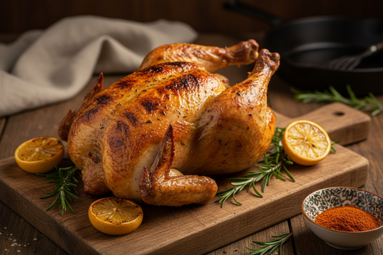 Ganzes Hähnchen  gegrillt Hauptbild