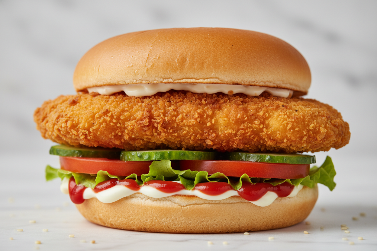Crispy Chicken Burger 125 gram Hauptbild