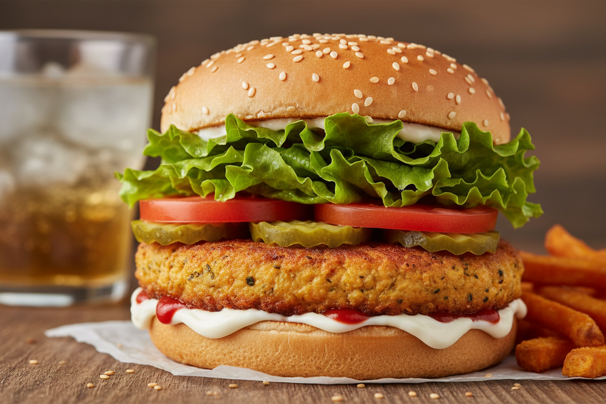 Vegetarian Chicken Burger 125 gram
