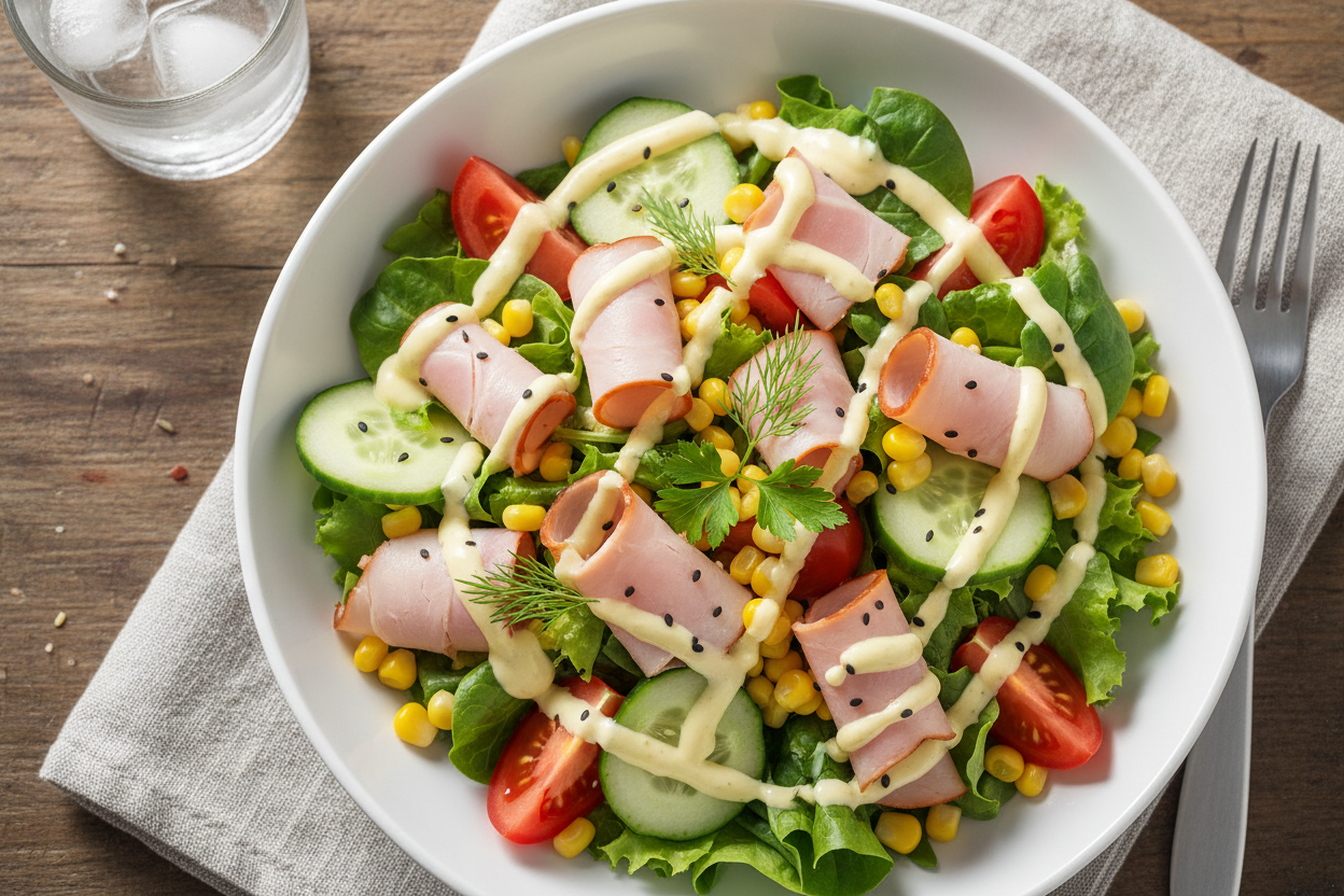 Schinkensalat (mit Truthahnschinken 500cc Hauptbild